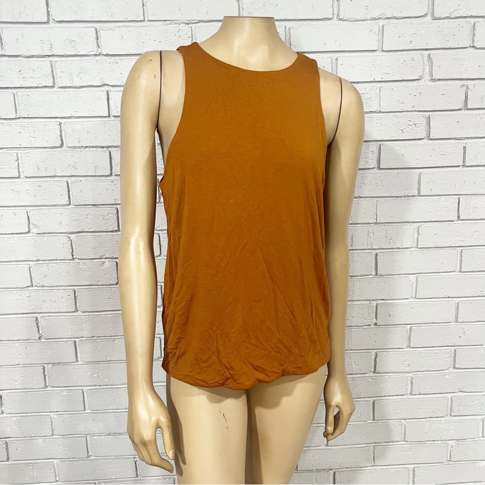J.Crew Women’s FormKnit high-neck cutaway tank top
